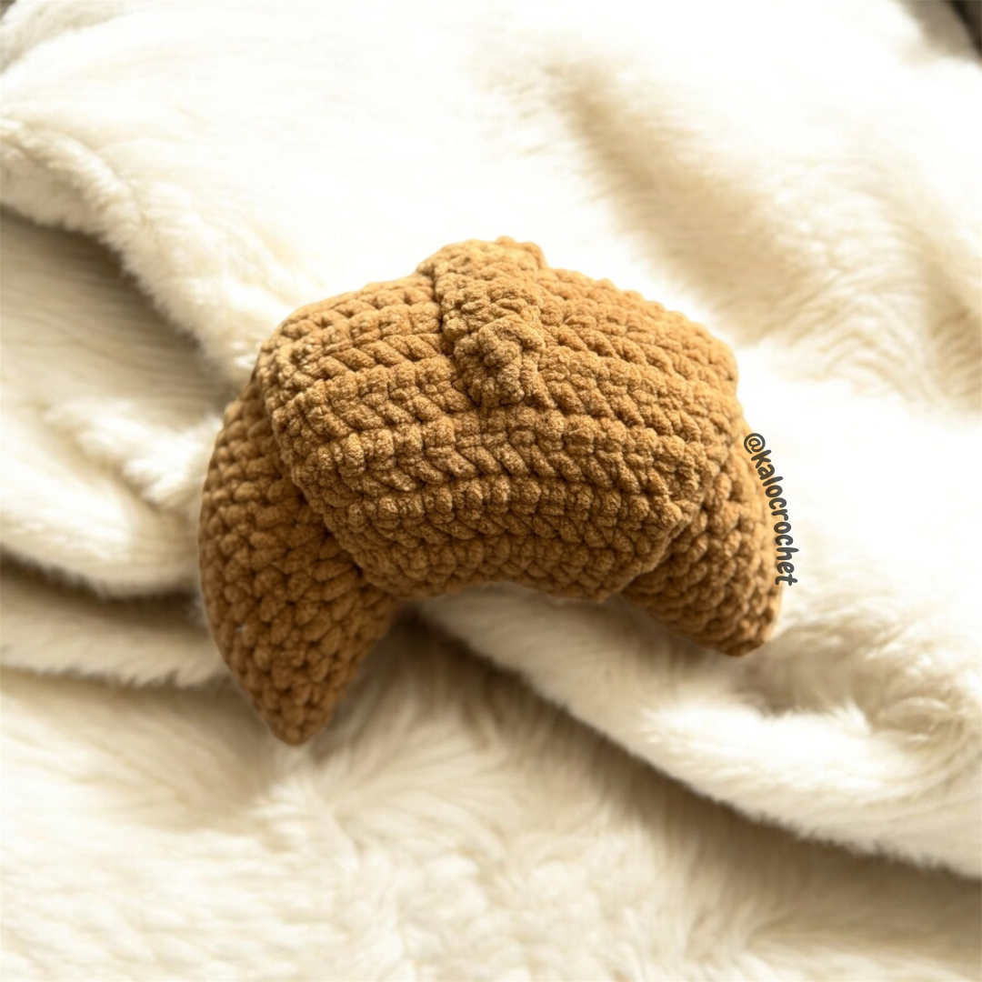 Crochet Toasted Croissant
