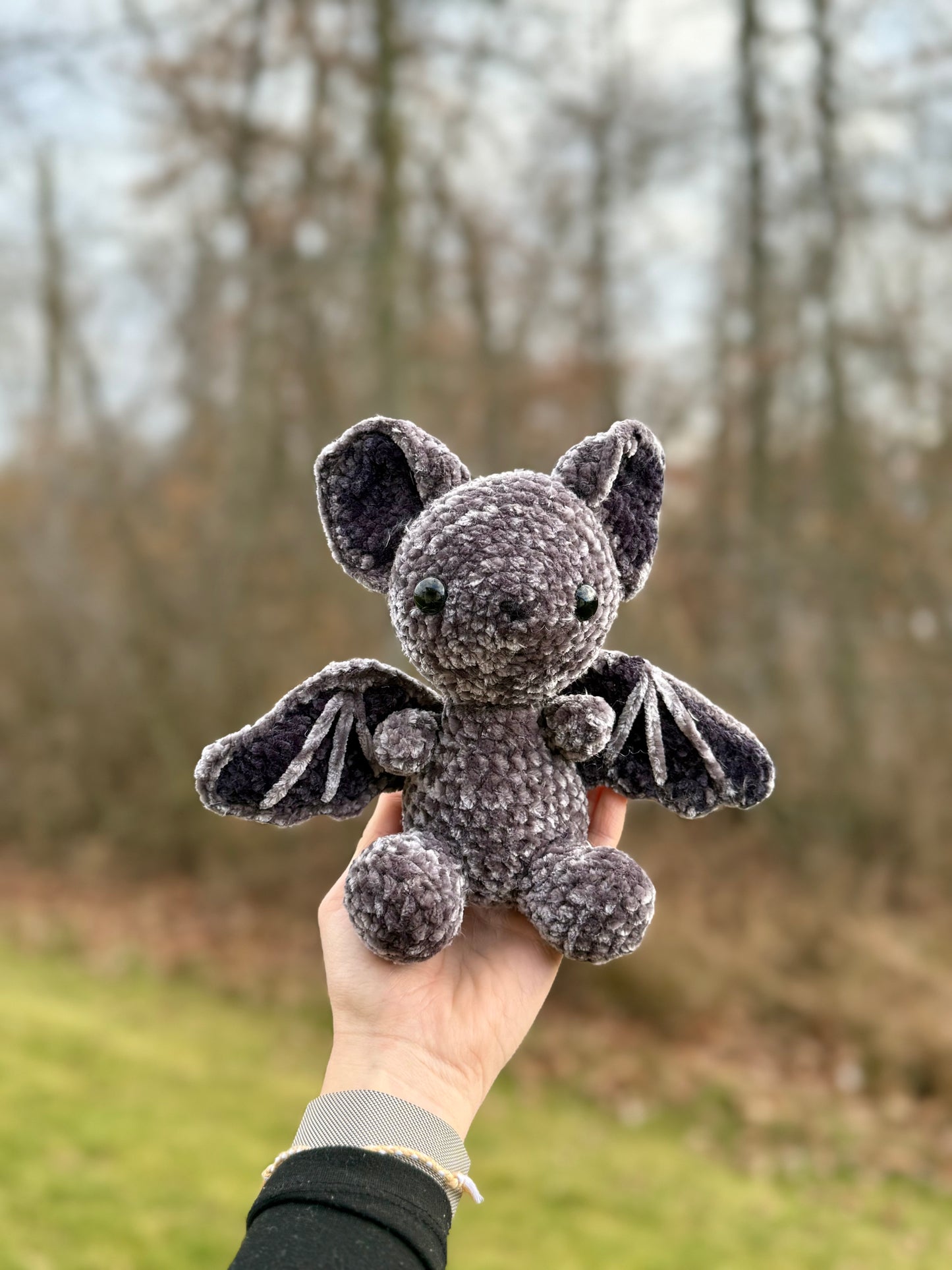 Crochet Velvet Bat