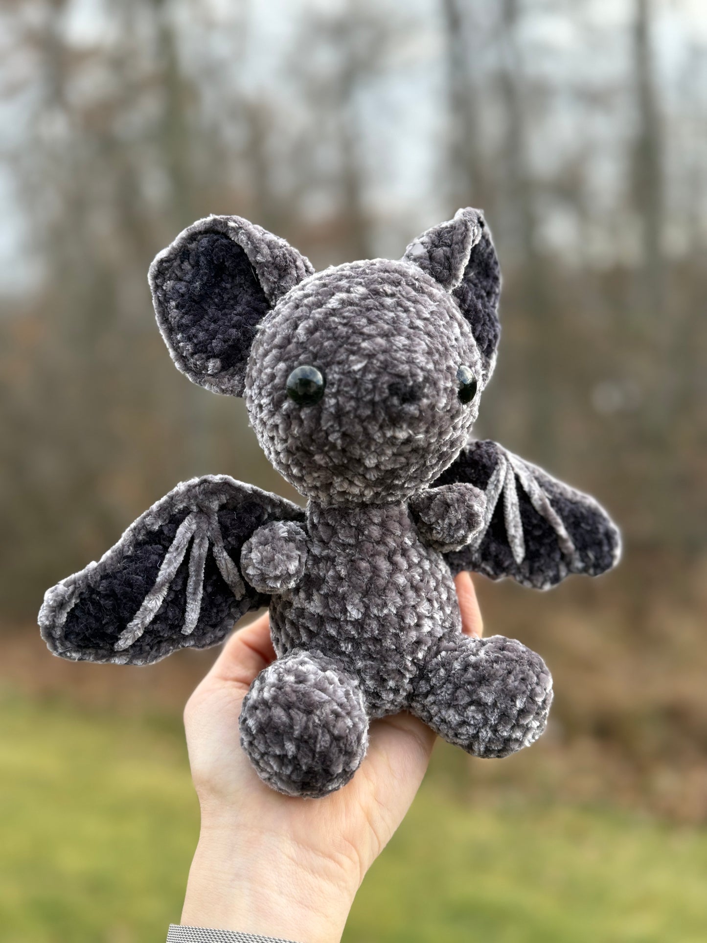 Crochet Velvet Bat