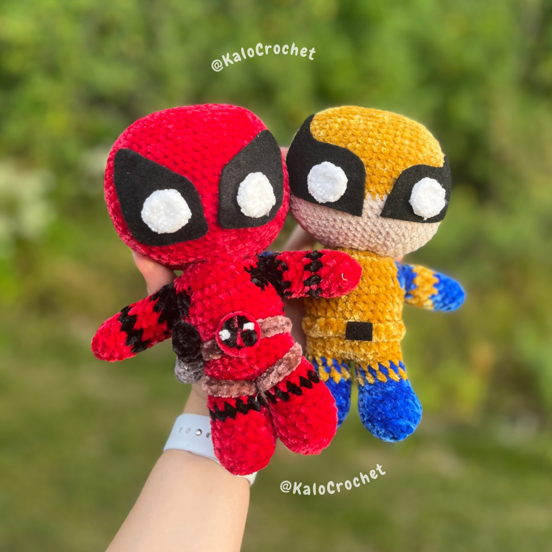 Super Hero Crochet Set