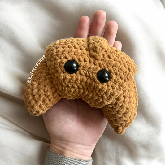 Crochet Toasted Croissant