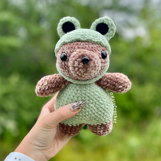 Crochet Frog Bear